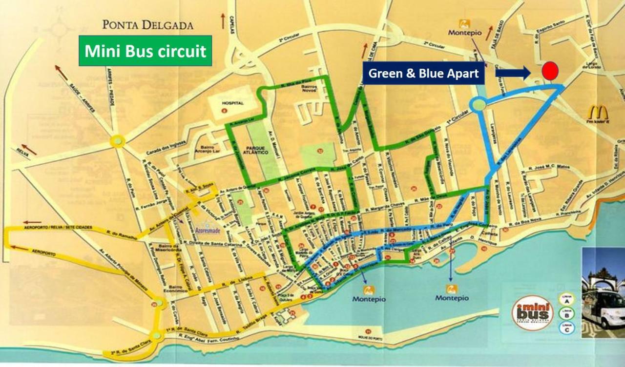 Green & Blue 3 Bedrooms Ponta Delgada  Luaran gambar