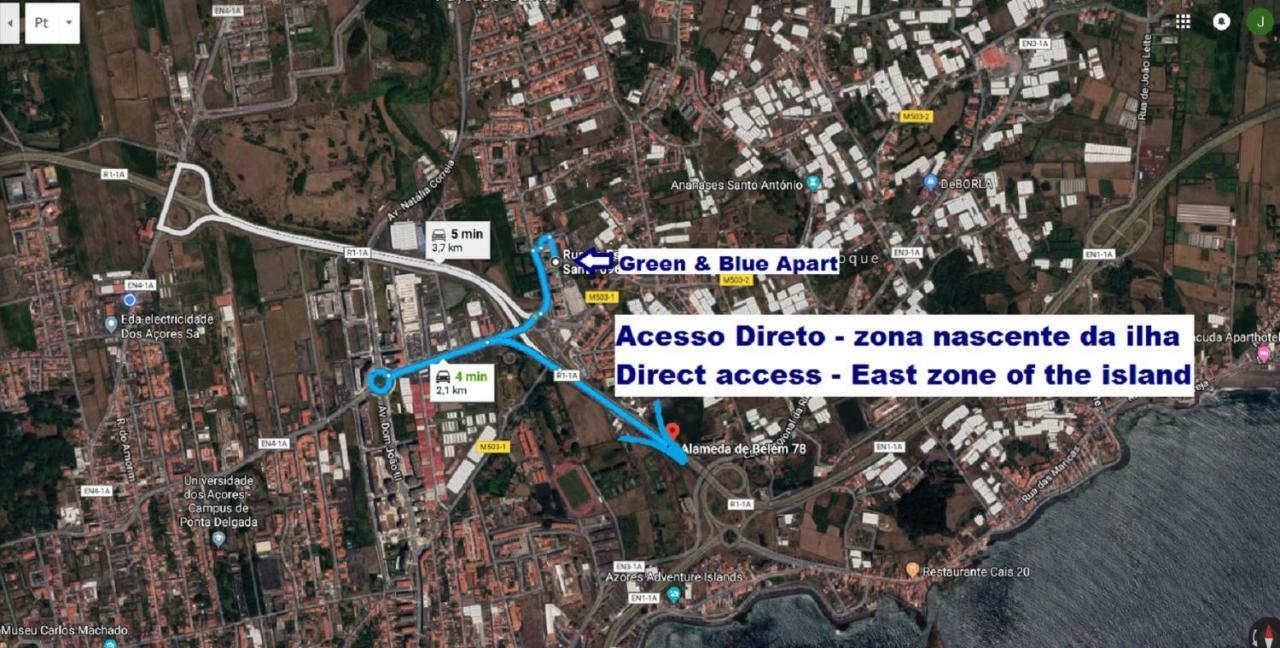 Green & Blue 3 Bedrooms Ponta Delgada  Luaran gambar